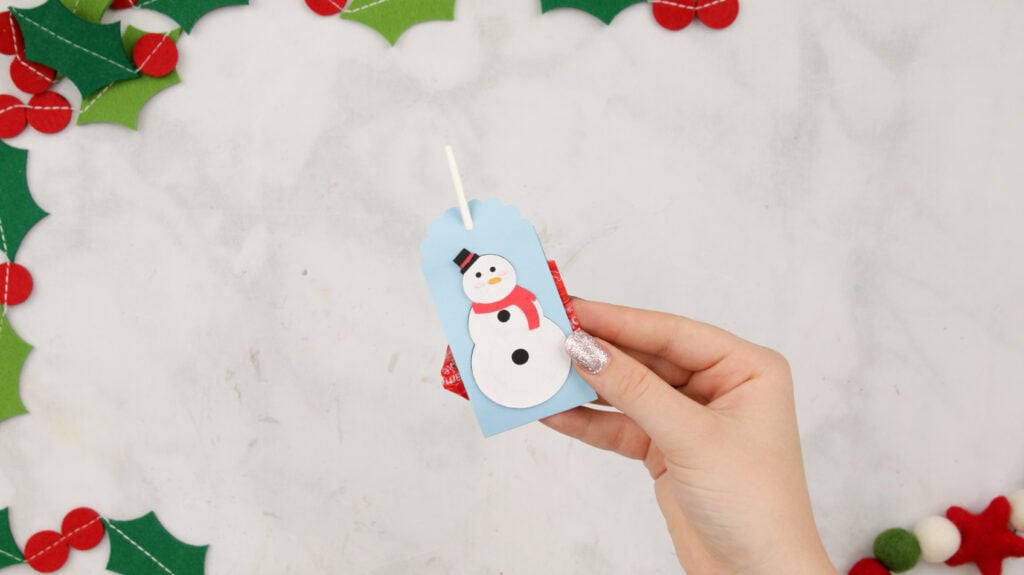 Assembled Snowman Holiday Lollipop Holder