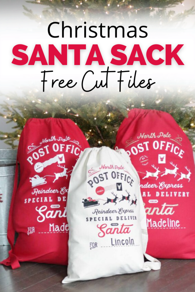 Free Santa Sack SVG Files