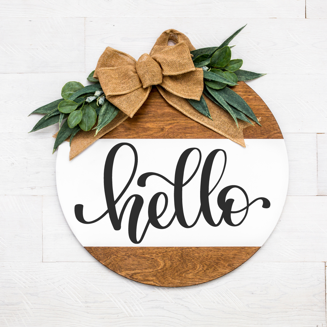 How to Make a Wood Sign with Cricut