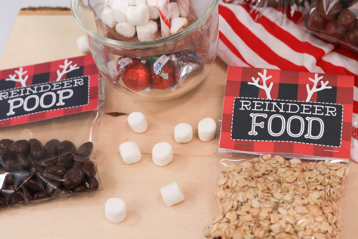 Christmas Treat Printable Bag Topper - Sweet Red Poppy