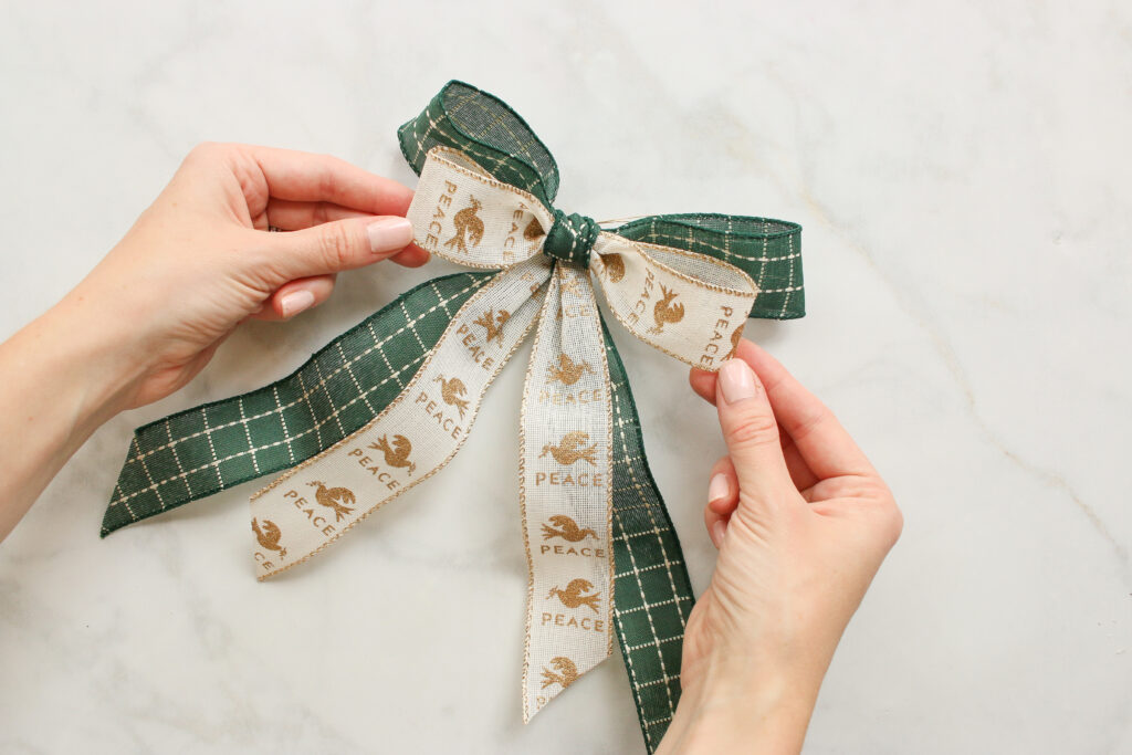 How to Make a No-Tie Layered Bow