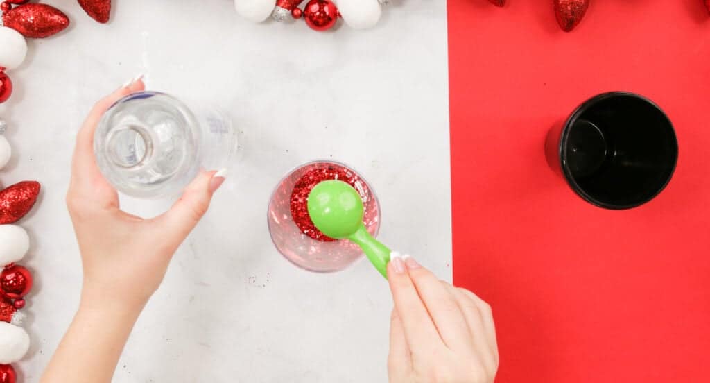 DIY Starbucks Snow Globe Tumbler - Sweet Red Poppy