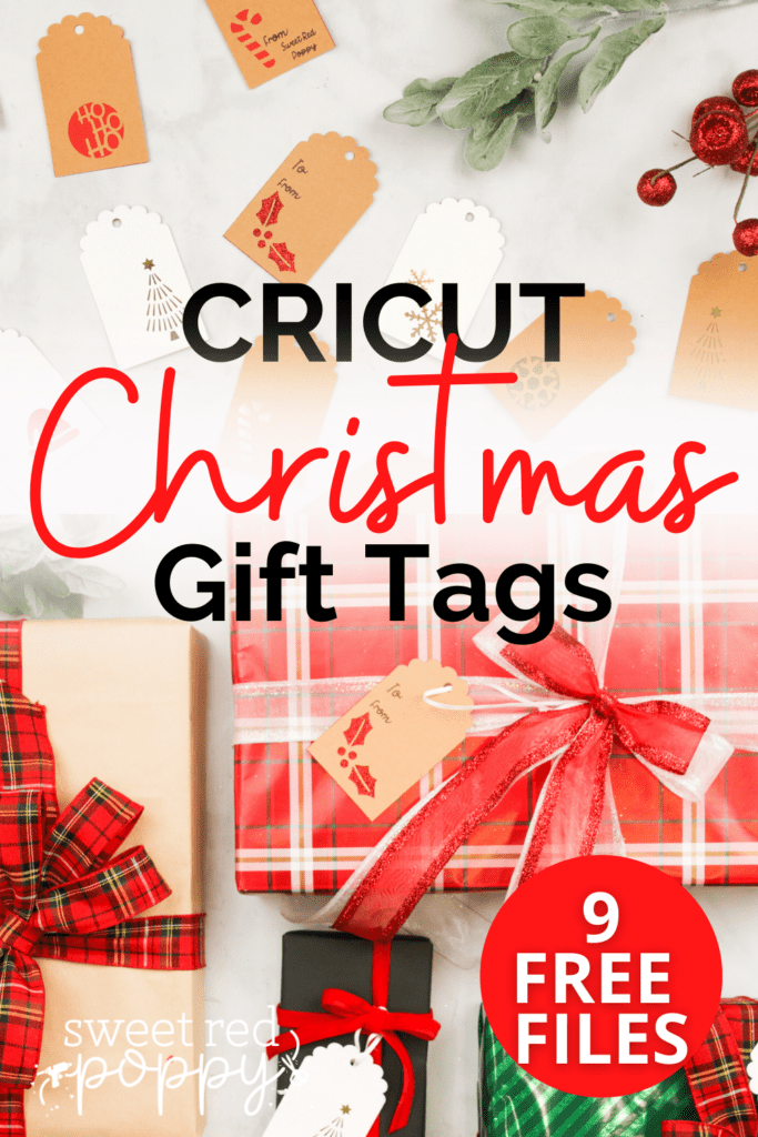 Learn How to Make Christmas Gift Tags With Your Cricut Machine and Nine Free SVG Files!