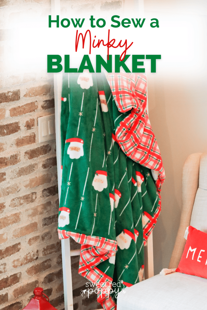 Learn How to Make a Minky Blanket With This Easy Step-By-Step Tutorial. You Can Have a New Cozy Blanket In Less Than One Hour!