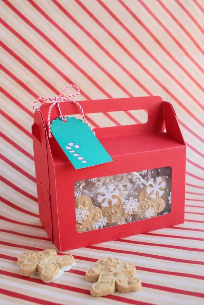 Cricut Gift Box template free gable box