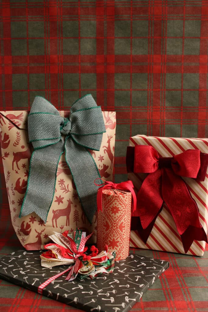 How to Wrap a Gift - Four Ways - Sweet Red Poppy