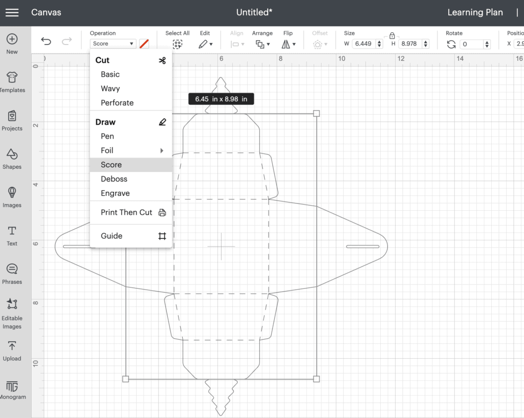 Free cricut gift box templates design space
