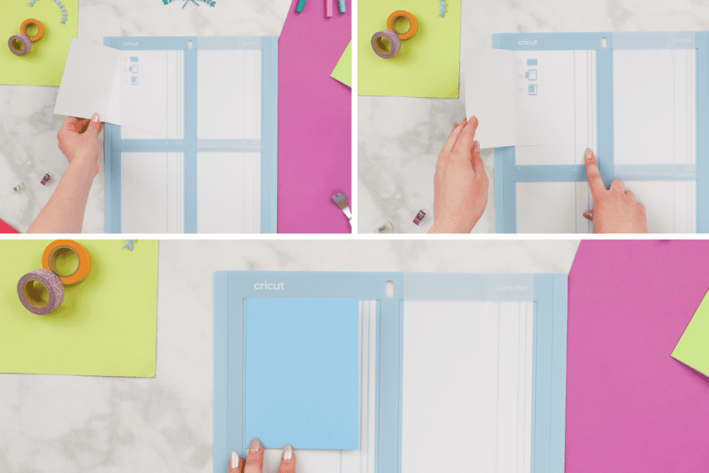 How to use a Cricut Card Mat with Maker or Explore - Creative