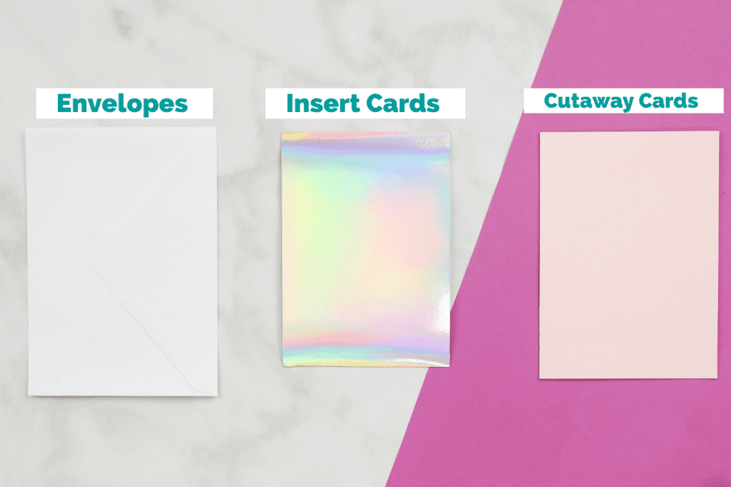 How to Use the Cricut Cutaway Cards and Card Mat 2 x 2 - Aubree Originals