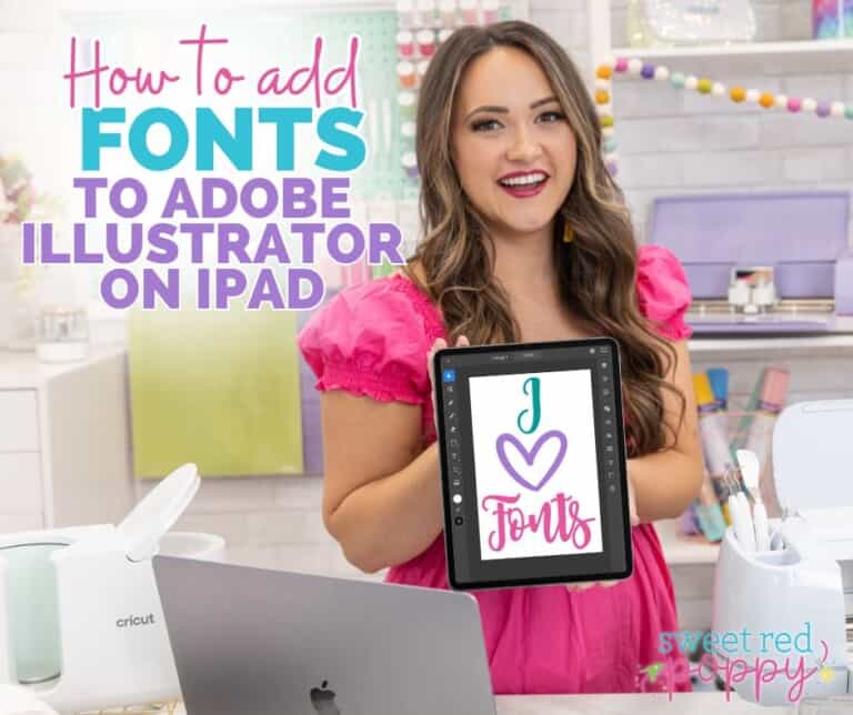 how to add fonts illustrator ipad