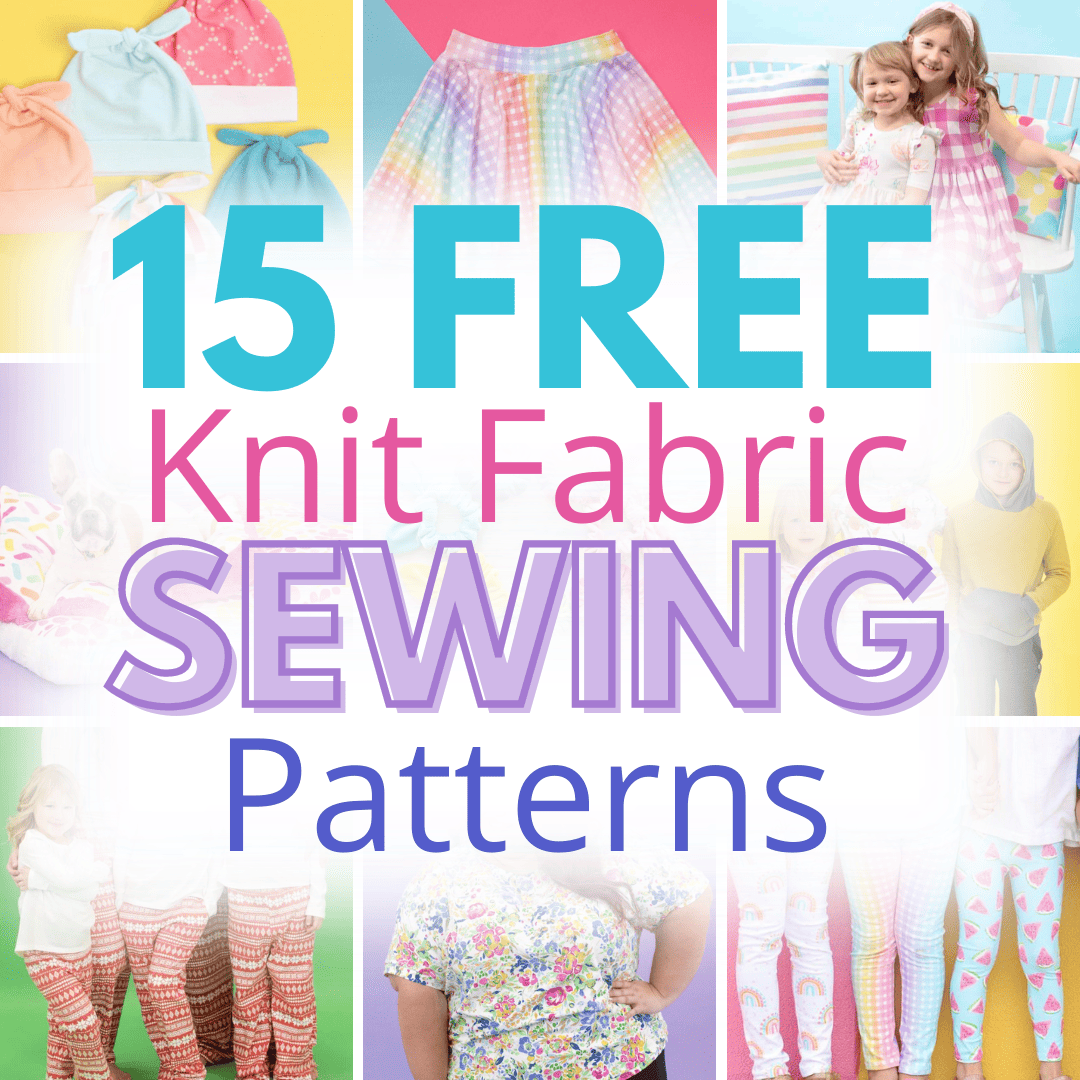 15 Free Sewing Patterns for Knit Fabric