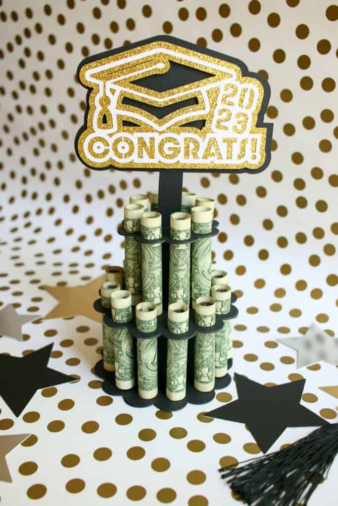 Graduation Money Holder Gift Cash Cake

