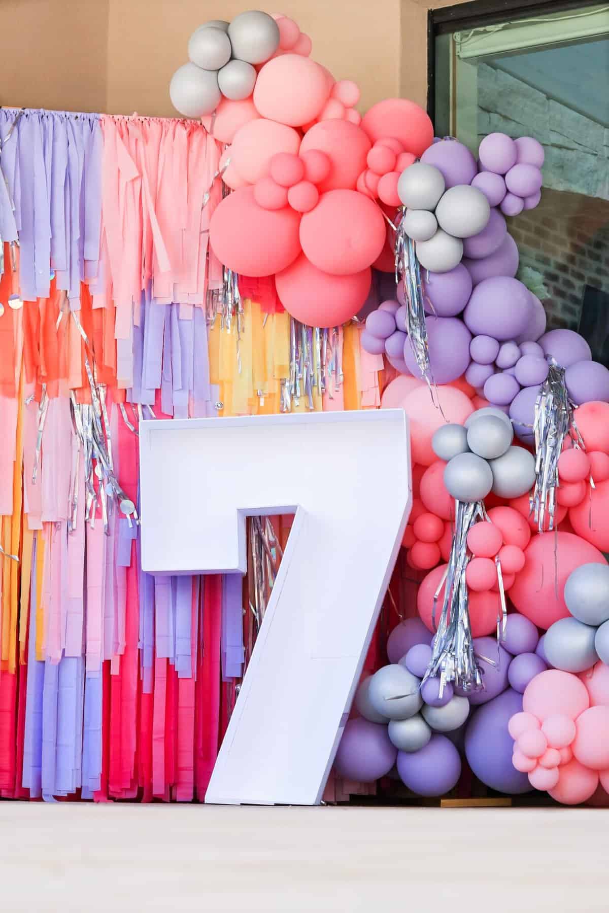DIY Tablecloth Party Backdrop Sweet Red Poppy