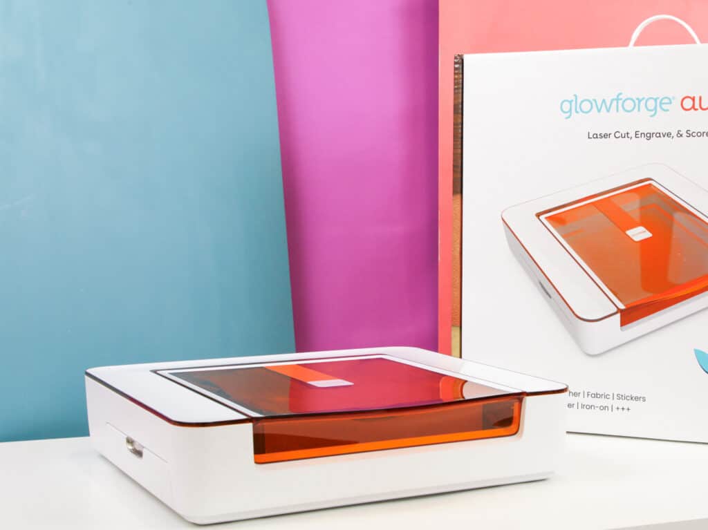 NEW Glowforge® Aura Laser Cutter - Sweet Red Poppy