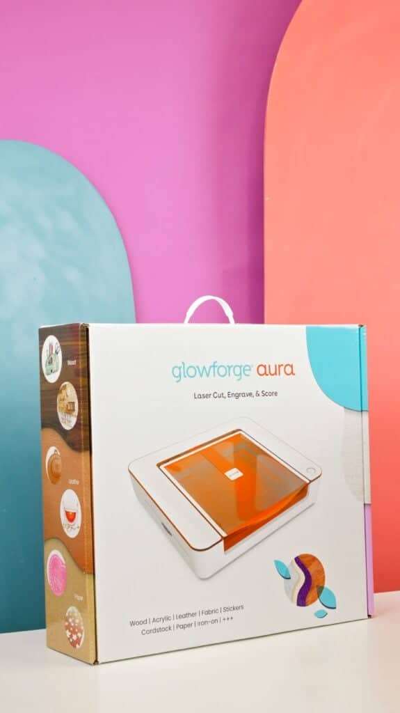 NEW Glowforge® Aura Laser Cutter - Sweet Red Poppy
