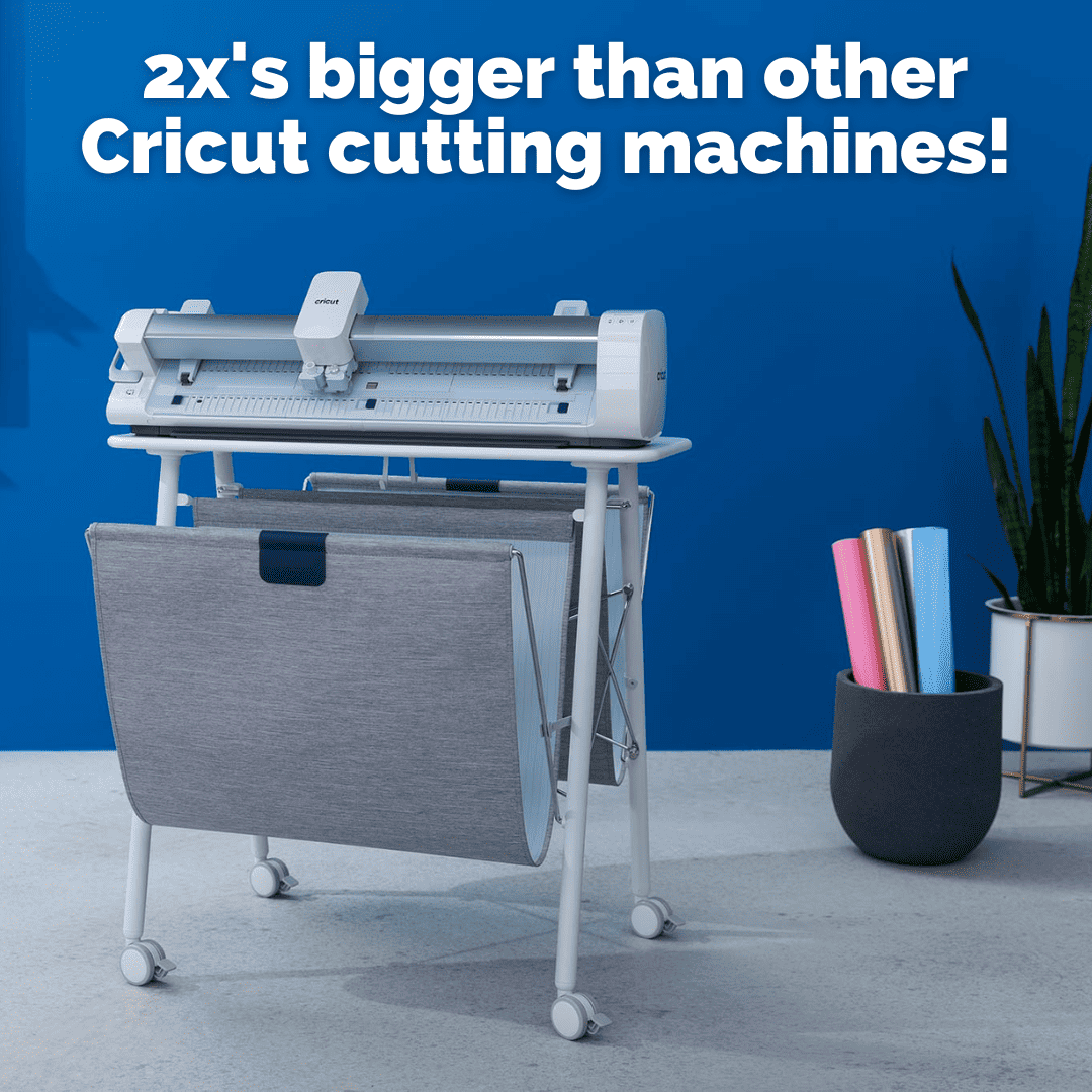 Cricut Venture is 2x's bigger than other Cricut cutting machines!