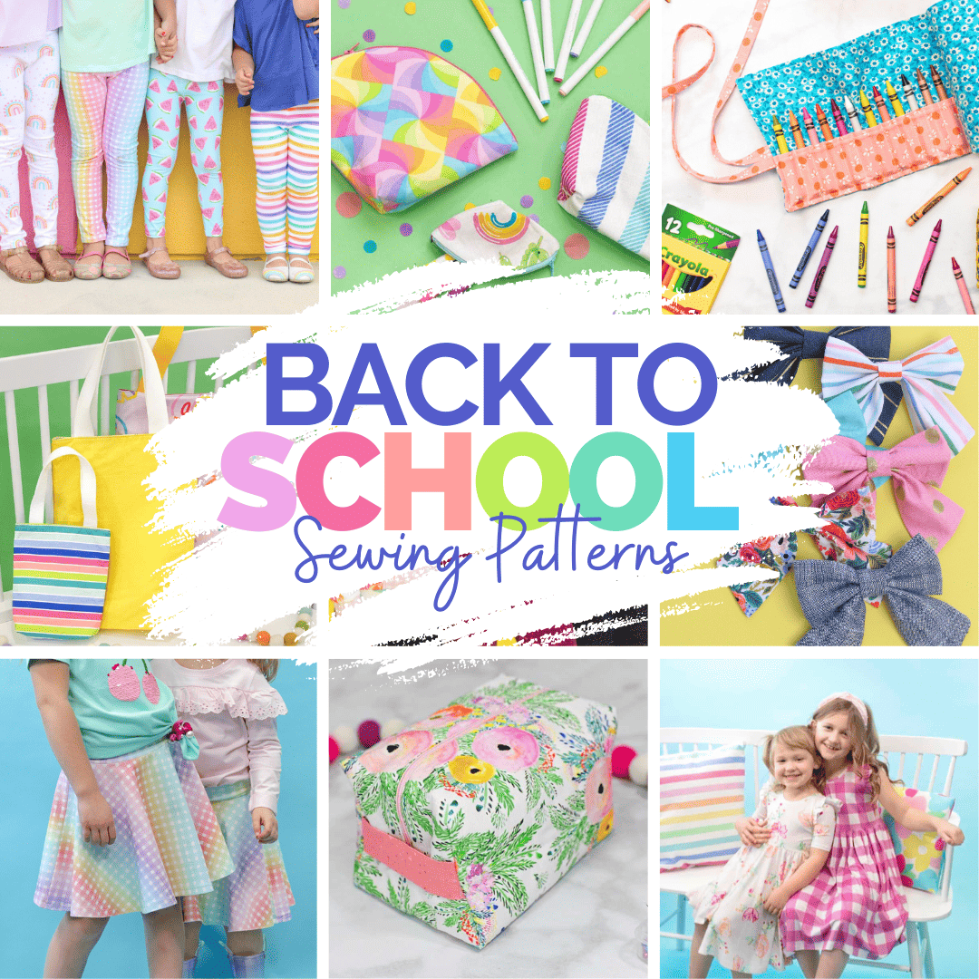 20+ Back to School Sewing projects and patterns