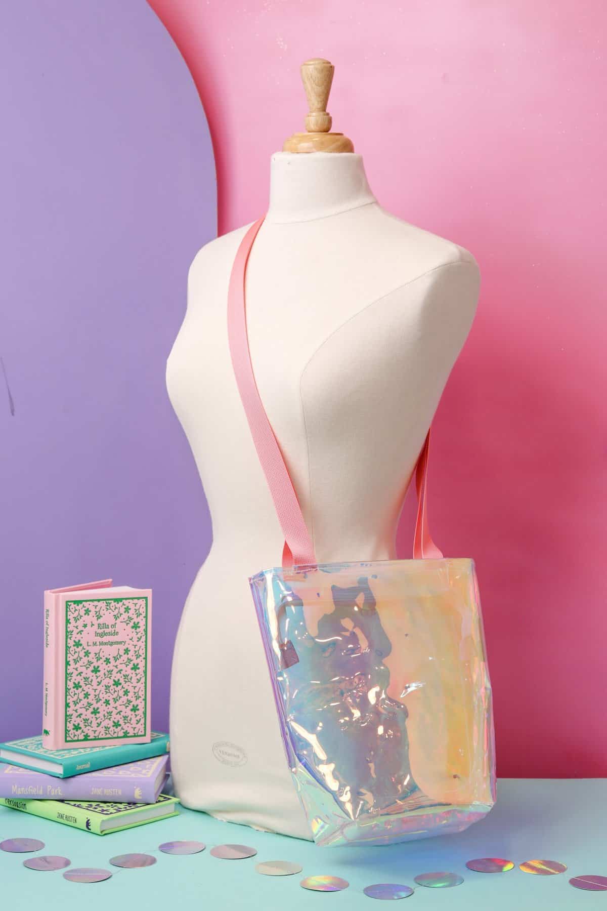 Clear Stadium Bag Sewing Pattern Sweet Red Poppy