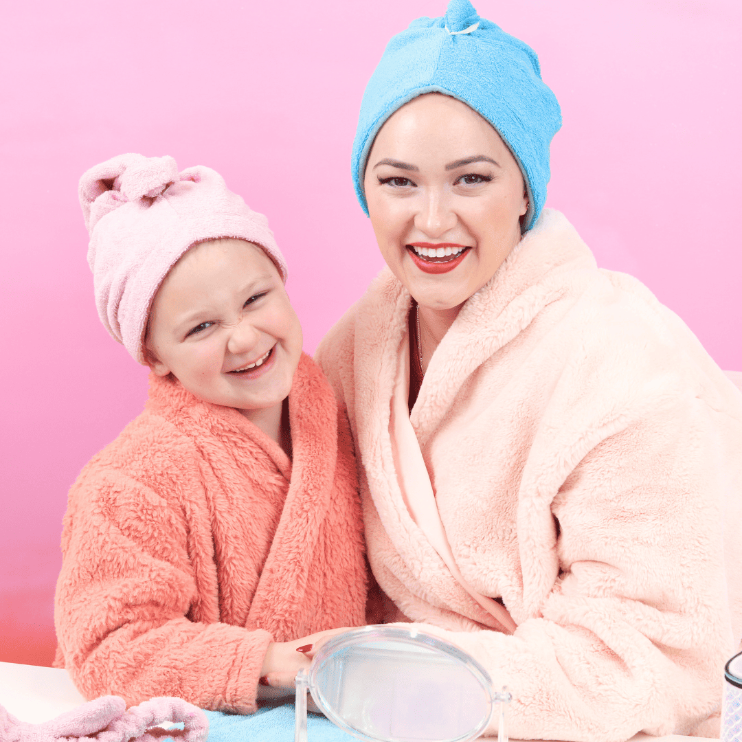 Baby hair best sale towel wrap