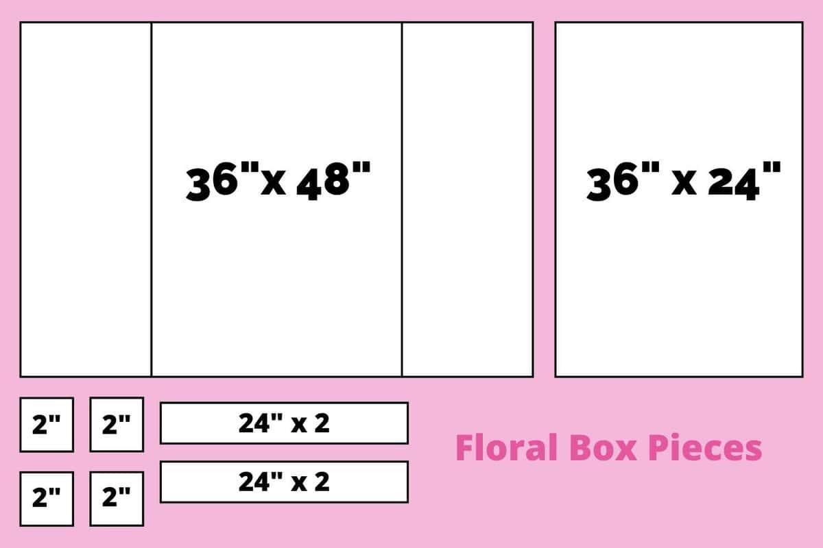 Personalized DIY Floral Bloom Box Sign Tutorial - Sweet Red Poppy