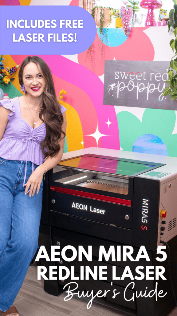 Aeon Mira5 S Redline Laser Buyer's Guide Sweet Red Poppy Pin