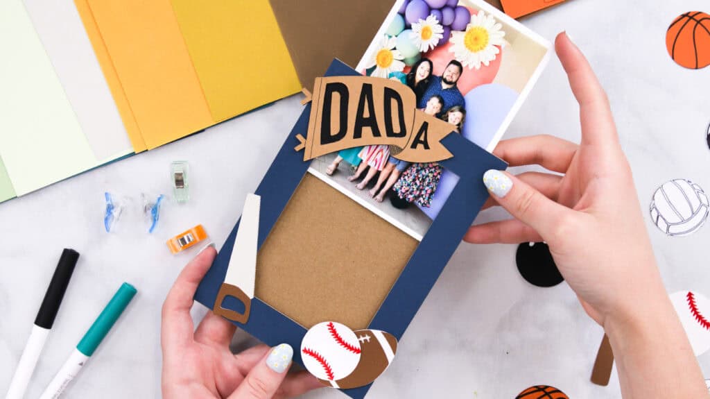 DIY Magnetic Photo Frame-Sweet Red Poppy 6