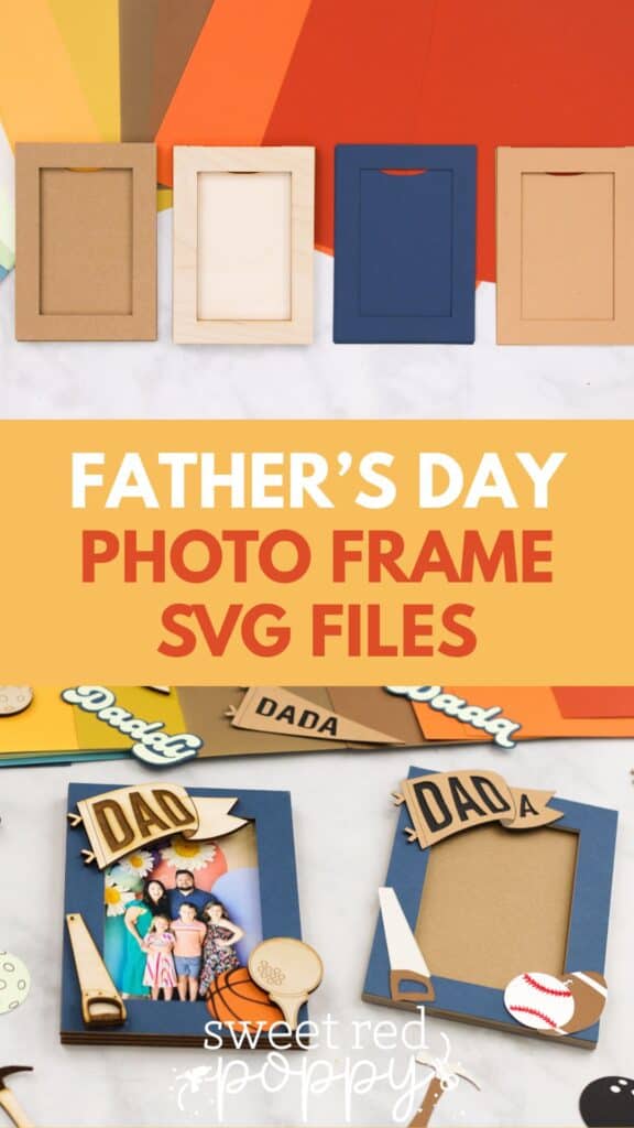 Father's Day Photo Frame Pinterest Pin Sweet Red Poppy