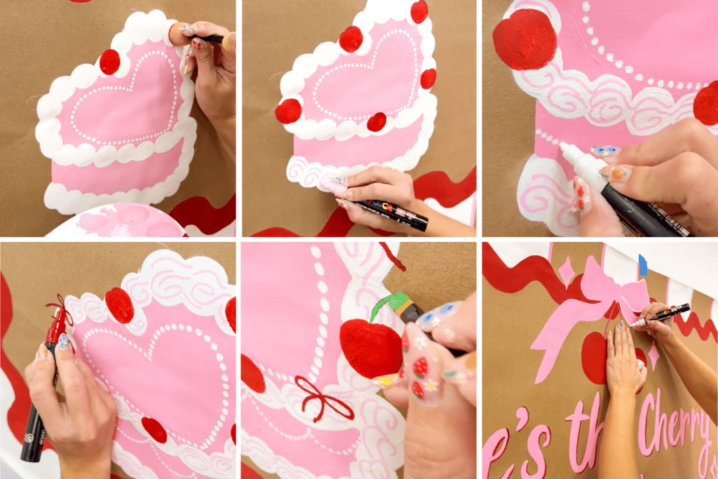 Paper Banner- Sweet Red Poppy 5