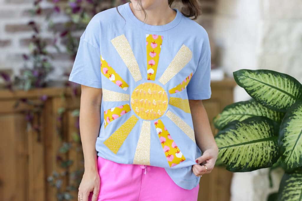 No-Sew Appliqué- Sweet Red Poppy